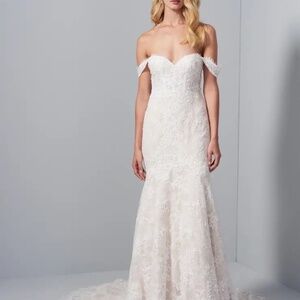 Allison Webb Ambrose Wedding Dress - Retails for $3500
